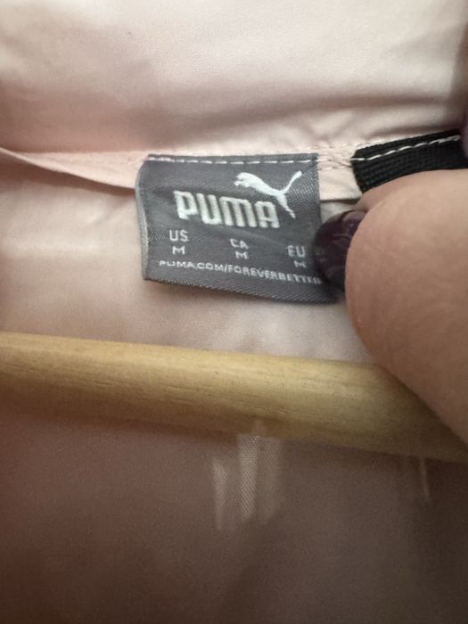Geaca Puma roz toamna-iarna
