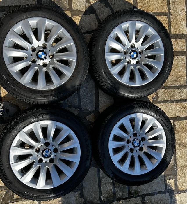 Vand set jante 16” originale BMW + anvelope iarna NEXEN DOT 32/22 !!