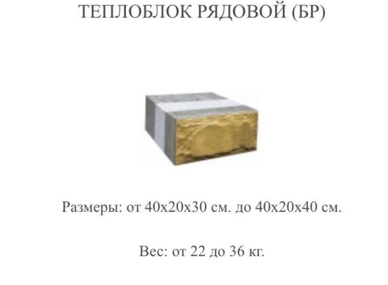 Тепловблок рядовой город щучинск