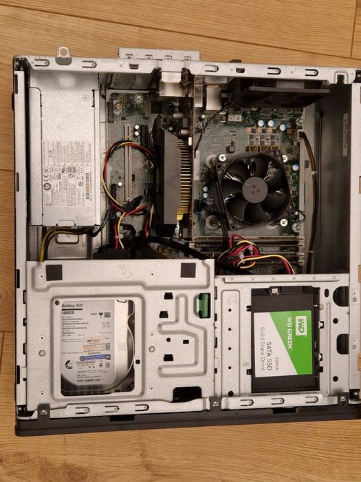 HP EliteDesk G3 (I5 gen 7, Asus GTX 750TI DDR4 16GB, SSD + HDD 1TB)