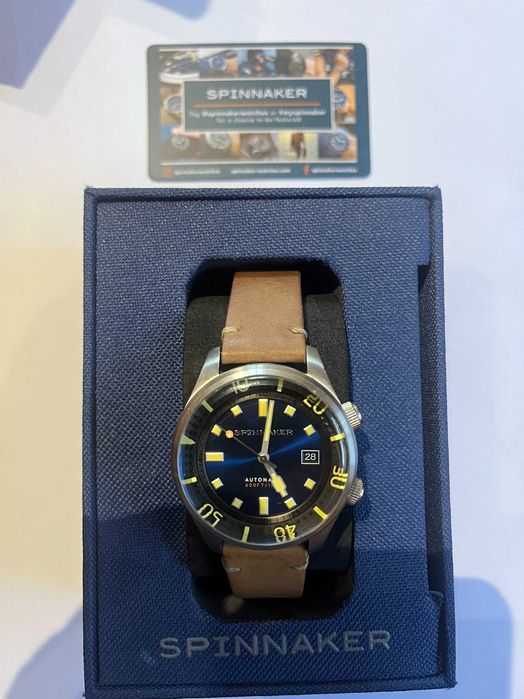 Ceas Spinnaker Bradner Tidal Blue Automatic.