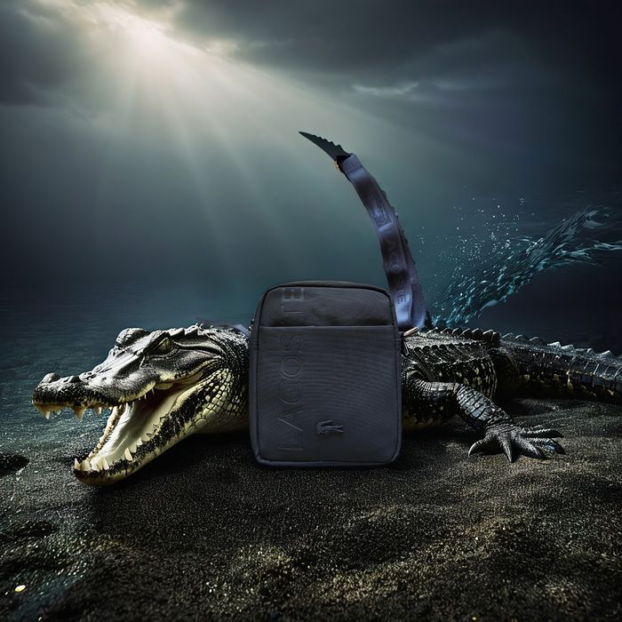 Водонепроницаемая мужская сумка Lacoste