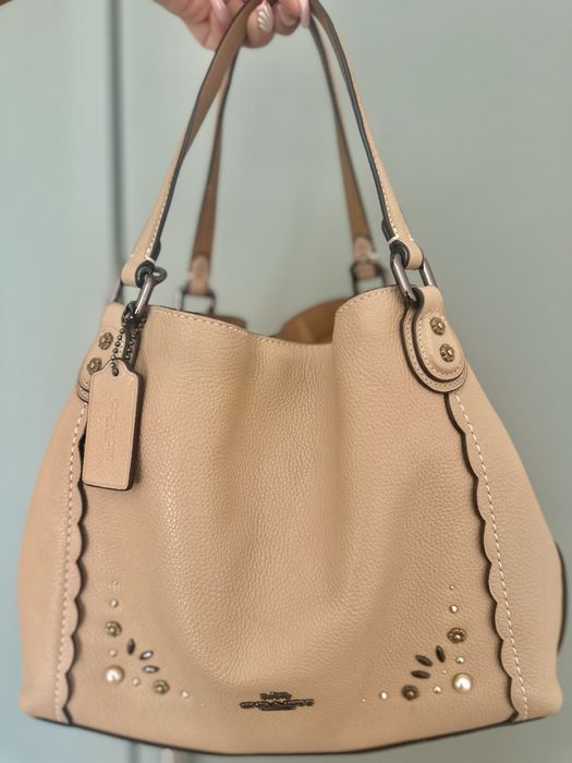 Кожена чанта Coach