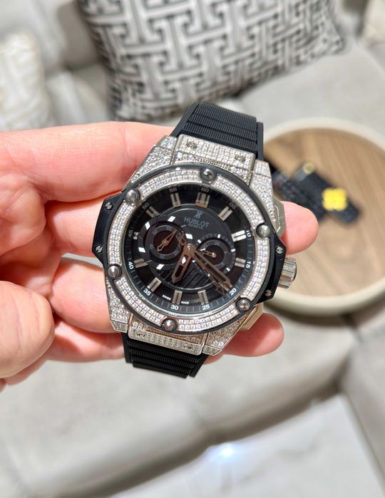 hb king power icedout 48mm