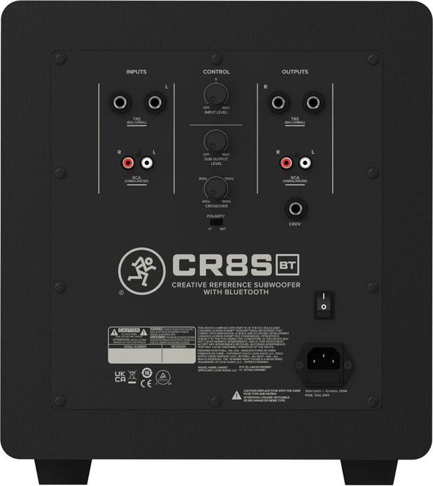Mackie CR8S BT Subwoofer de studio