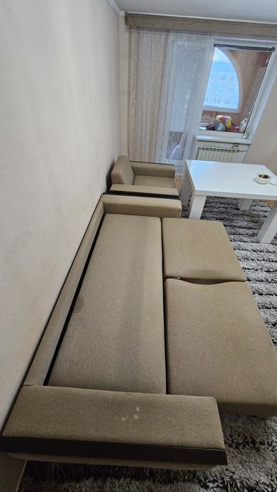 Продам диван с креслом Б/у