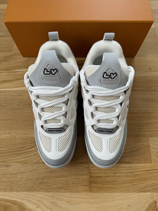 Louis Vuitton Skate Sneakers Grey 42