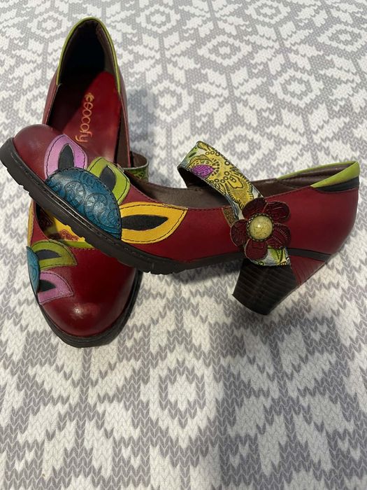 Pantofi piele  naturală