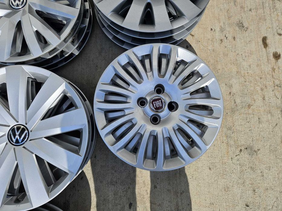 SET 4 Capace ORIGINALE R15 R16 R17 VW ; AUDI ; BMW ; OPEL ; FIAT