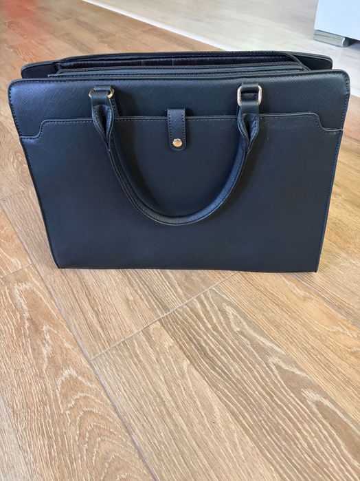 Geanta birou dama neagra