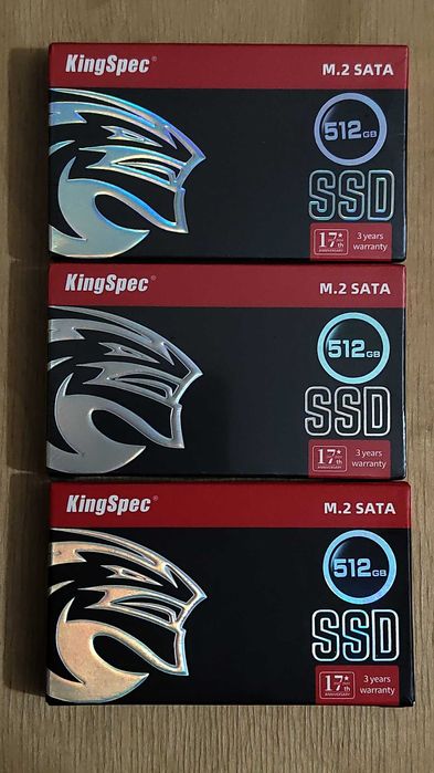 SSD 512Gb KingSpec M.2 SATA 2280 Nou