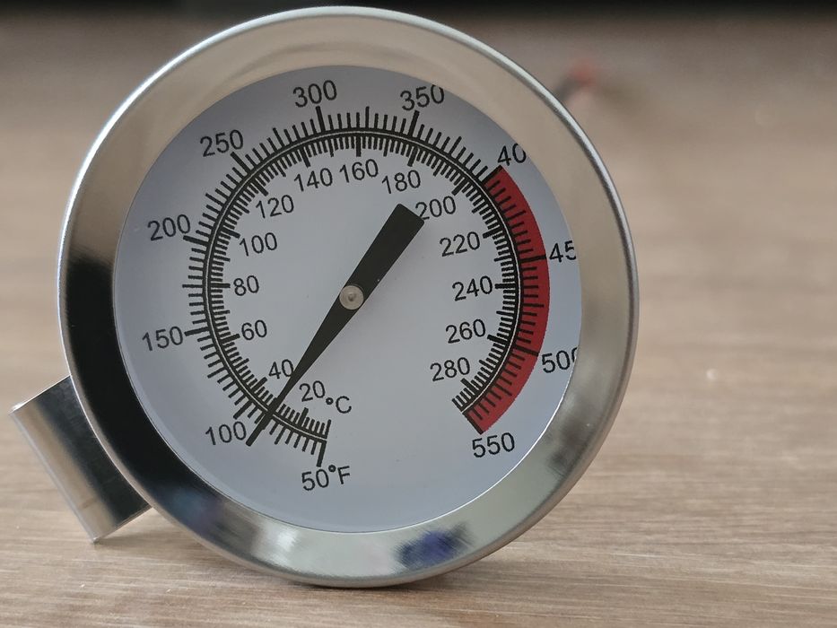 Термометр барометр для грилл, барбекю до 350'С