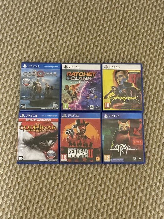 Диски для PS5/PS4 | Продажа/Обмен