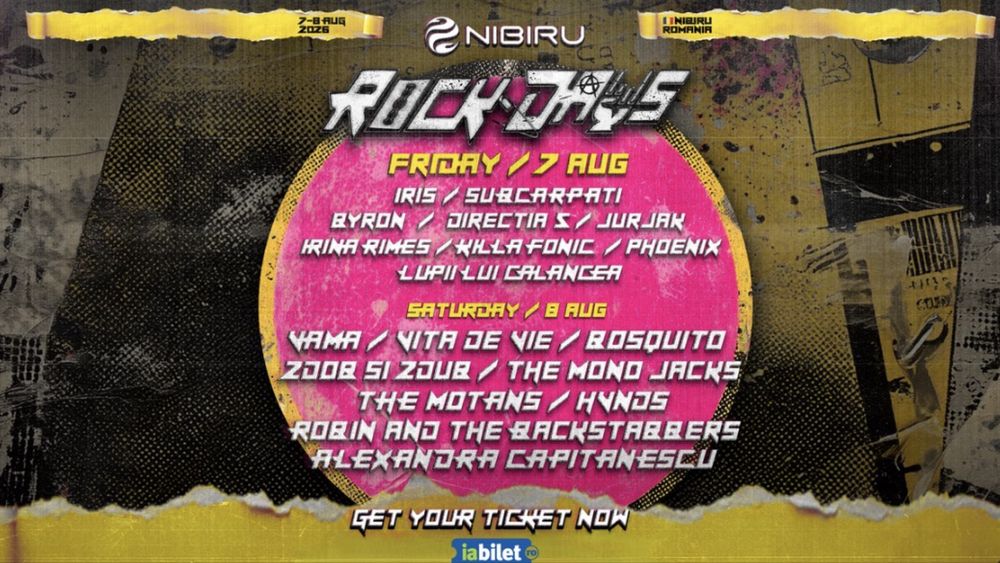 Invitatie dubla Nibiru RockDays - 2 Day GA