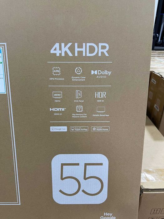 Смарт Телевизор TCL 4K 55/50 Прям со Склада + Доставка и Прошивка