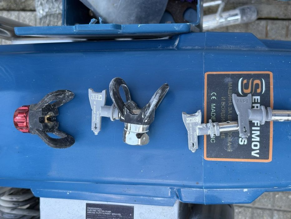 Машина за шпакловка serafimov systems