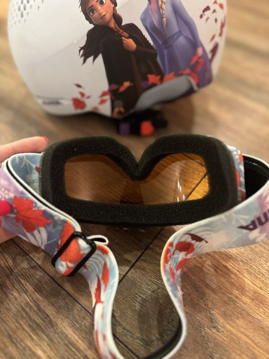 Детска ски каска и маска ALPINA Леденото кралство