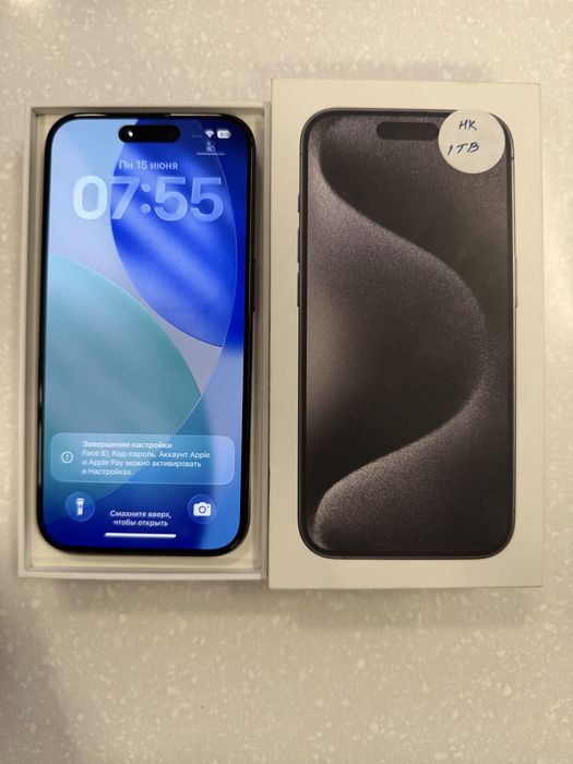 Iphone 15 PRO 1TB, 2sim, BLACK