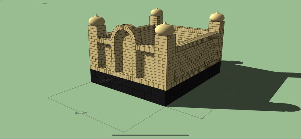 Мазары, памятники