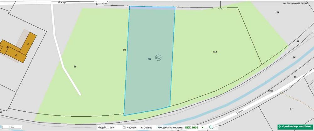 Продава се - морски парцел за строителство