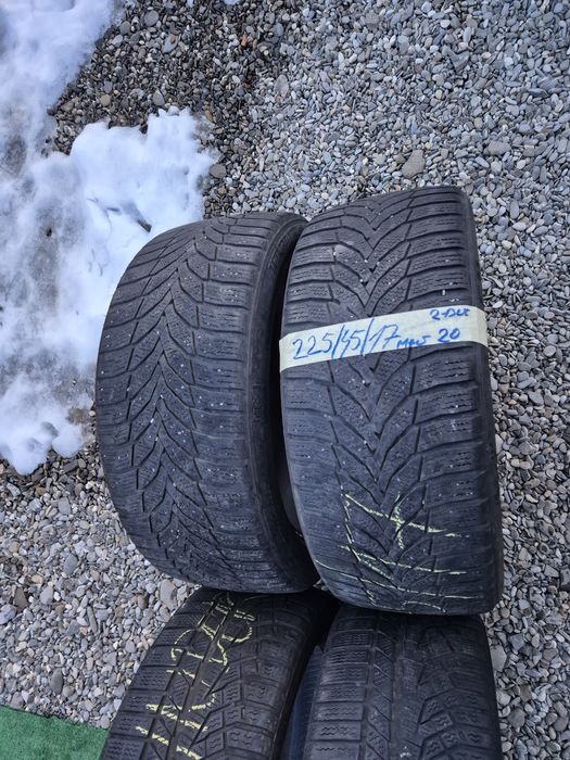 Vând cauciuc 225/45/17 M+S 2și2 imp Germania