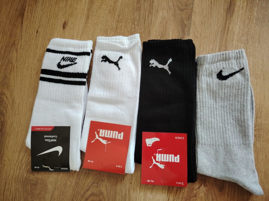 Къси и дълги чорапи на Адидас,Nike,СК,Пума