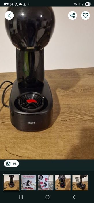 Edpressor cafea Krups Infinissima