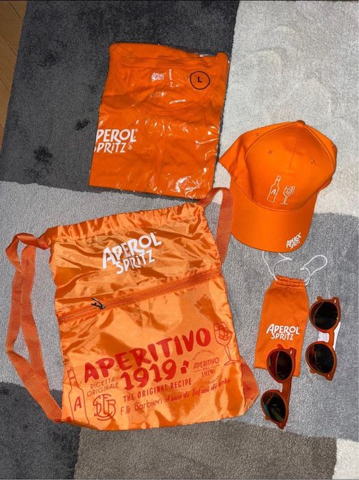 Продавам несесери и аксесоари Aperol и Jim Beam