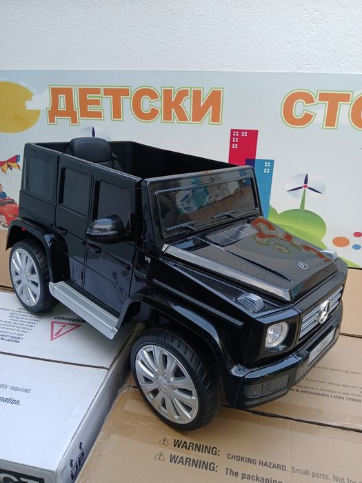 Нова!!Промоция!Акумулаторен джип Mercedes G500 с меки гуми,12v
