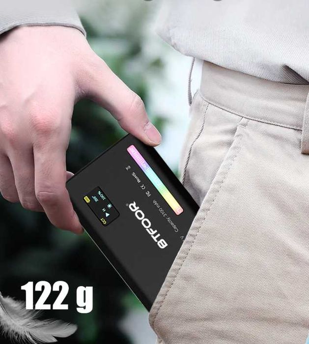 RGB LED панел за камера и статив – видео, фотография, стрийминг