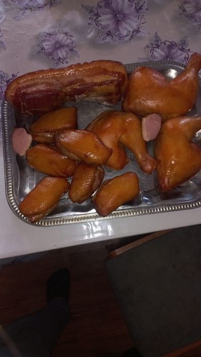 Куры бройлерные домашние, корейка, курдюк копчёный. РнЖазира