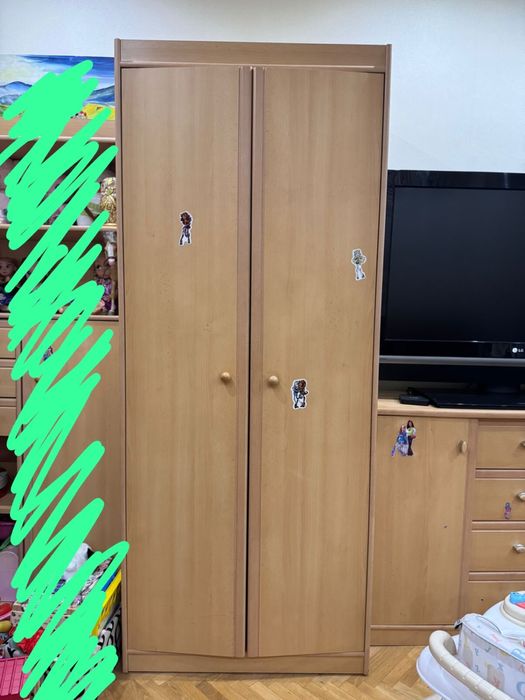 Шкаф с компьютерным столом