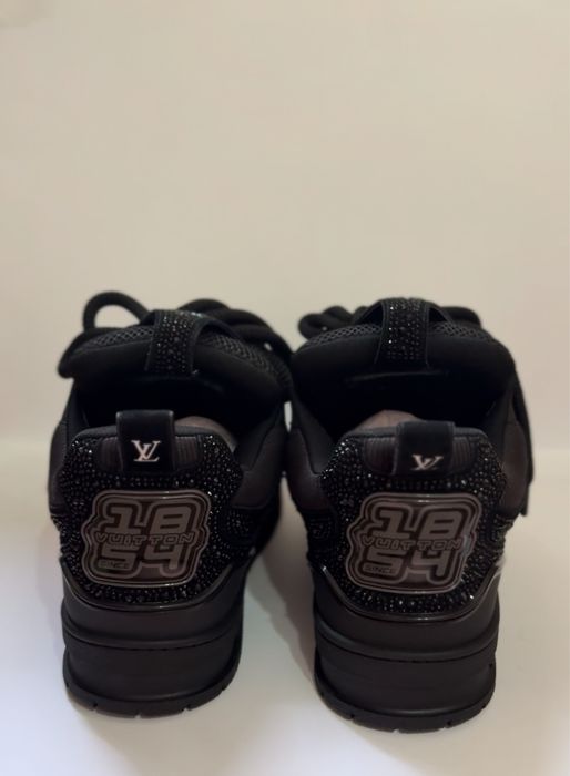 louis vuitton skate swarovski black