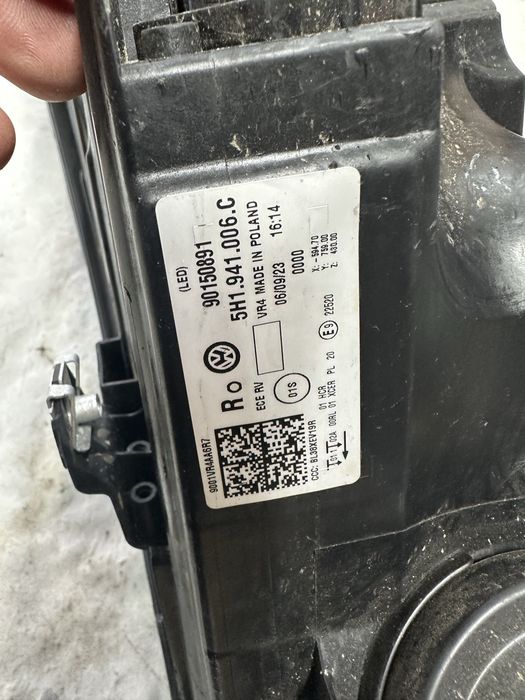 Far dreapta full led vw golf 8.cod:5h1941006.c.
