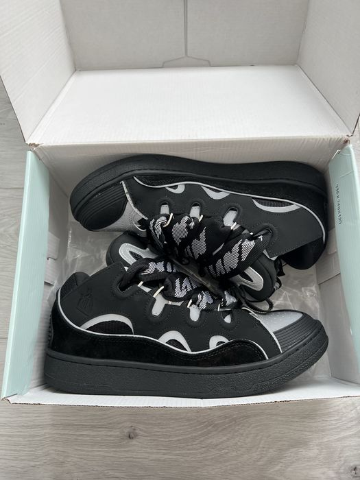 Lanvin Curb Reflective Black 43