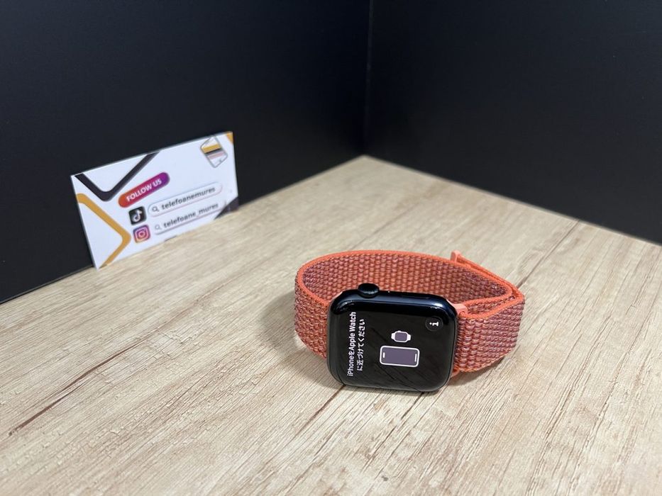 Apple Watch Seria 8 45mm Midnight Second-Hand Bun 2 ani garanție, Tele