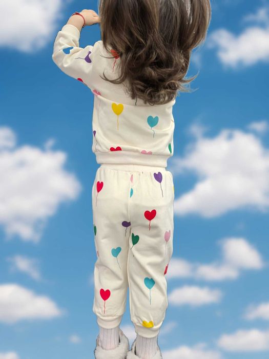 Детски екип с принт балони