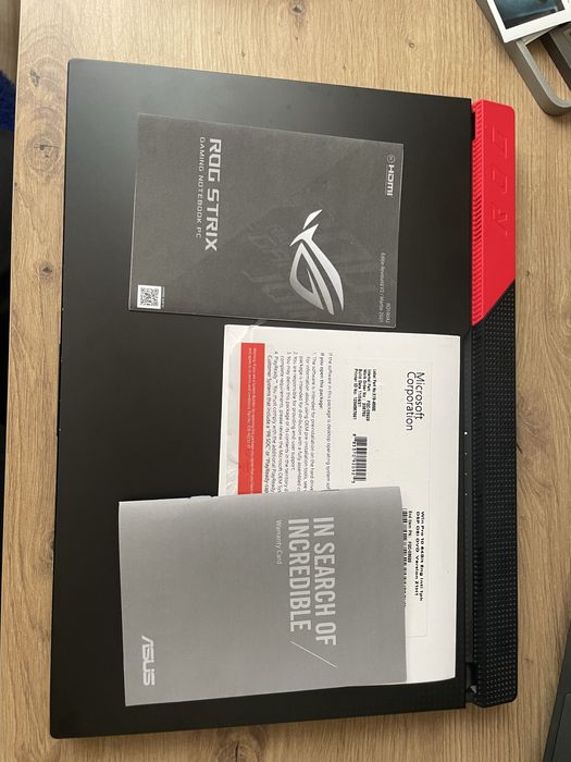 Asus Rog Strix g15 3050ti 1TB SSD