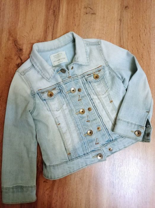 Джинсовая куртка  Джинсовые кюлоты Zara