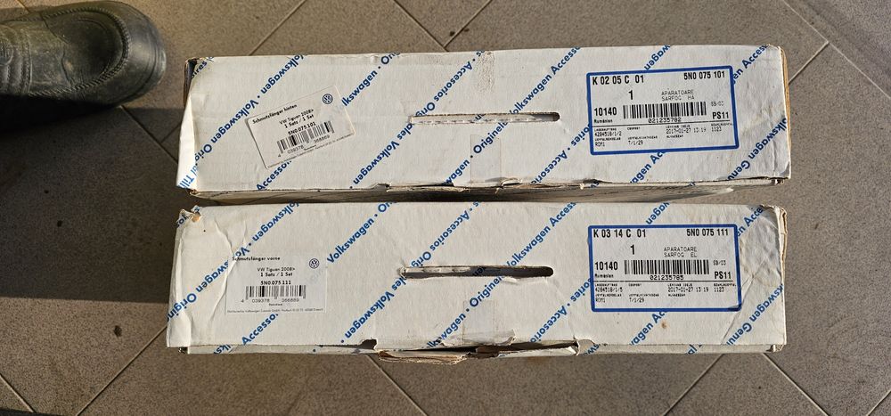 Aparatori noroi originale si nuca schimbator DSG Tiguan