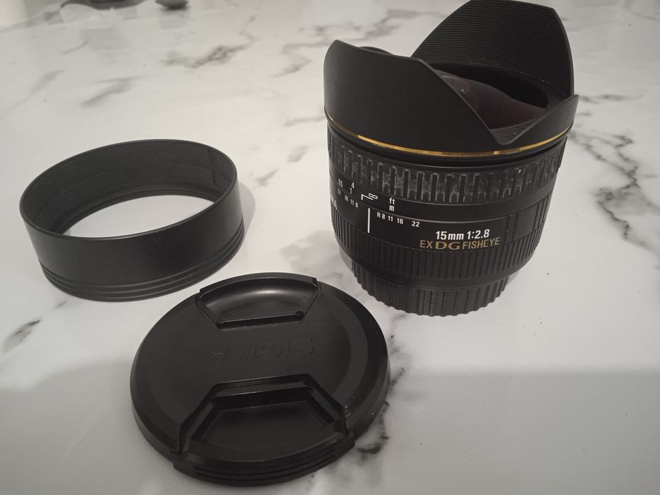 Объектив Sigma 15mm 2,8