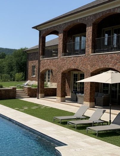 Камень порфир для облицовки и ландшафтных работ