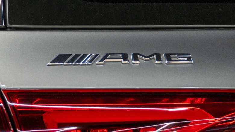 AMG Емблема 3D ABS Лого за Калник или Багажник Mercedes-Benz, Тунинг Авто Аксесоари