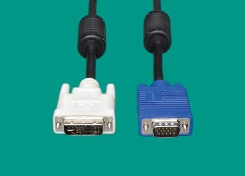 Видеошнур DVI-I / VGA кабель 1.5 метра