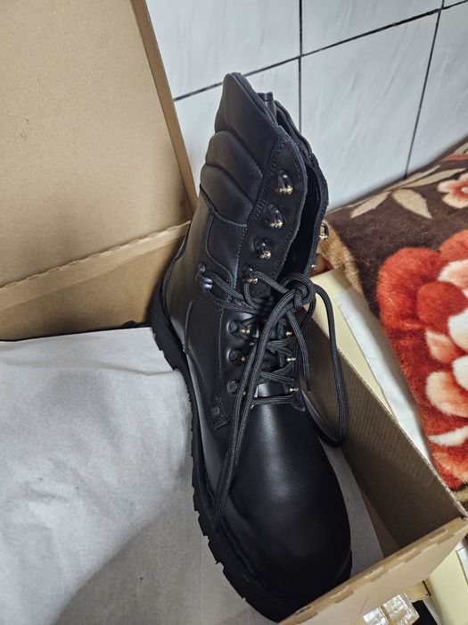 Bocanci Militari Piele Marime 46