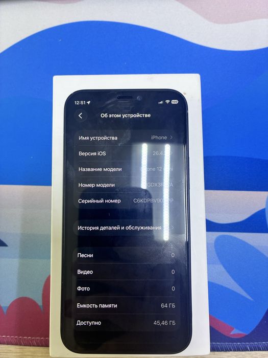 iPhone 12 mini в хорошем состоянии