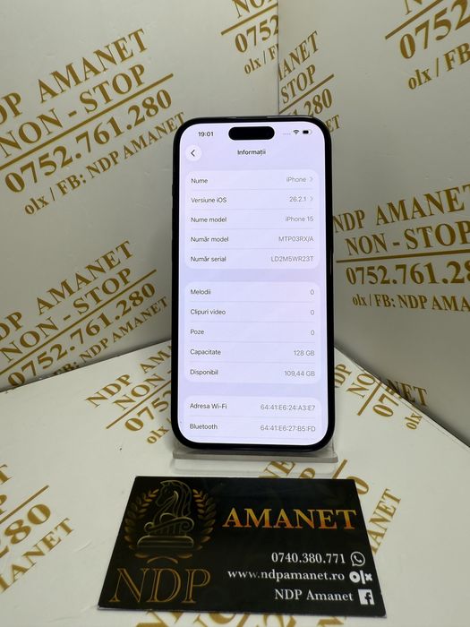NDP Amanet Braila Iphone 15(51208)
