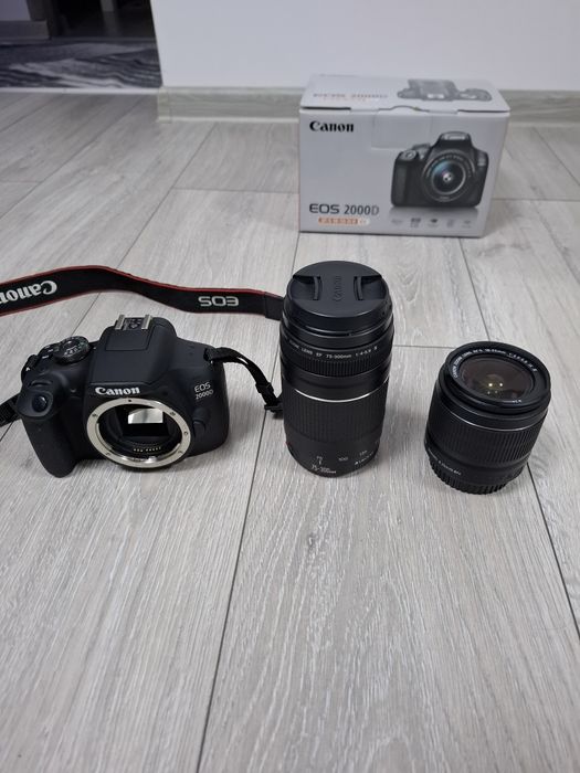 Canon eos 2000d  24,1 mega pixeli