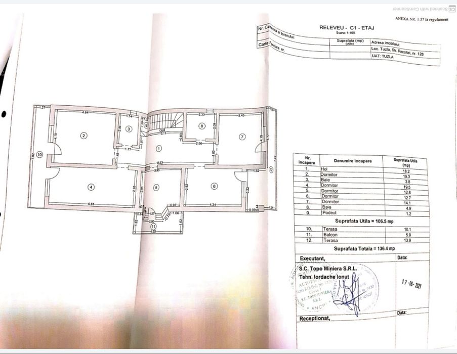 Vila S+P+E in localitatea Tuzla