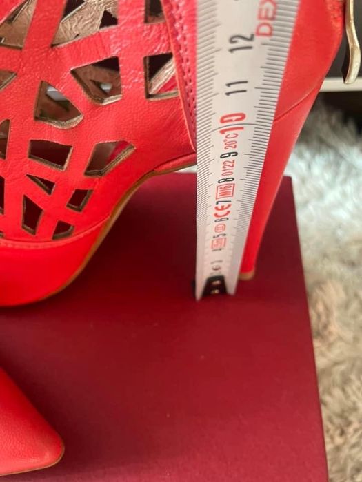 Pantofi stiletto noi , made in italy, piele naturala, lucrati manual